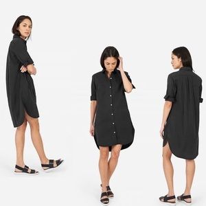 Everlane Twill Shirt Dress